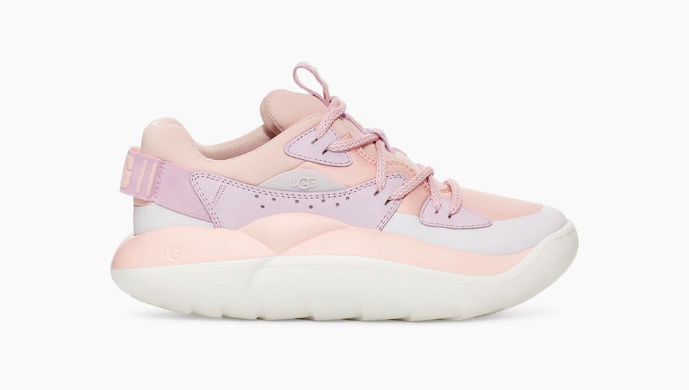 Ugg Sneaker Womens - Ugg La Cloud Lace Pink - 054DHTYZB